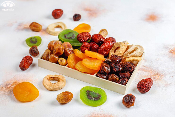 میوه ی و اسلایس میوه خشک چیست؟